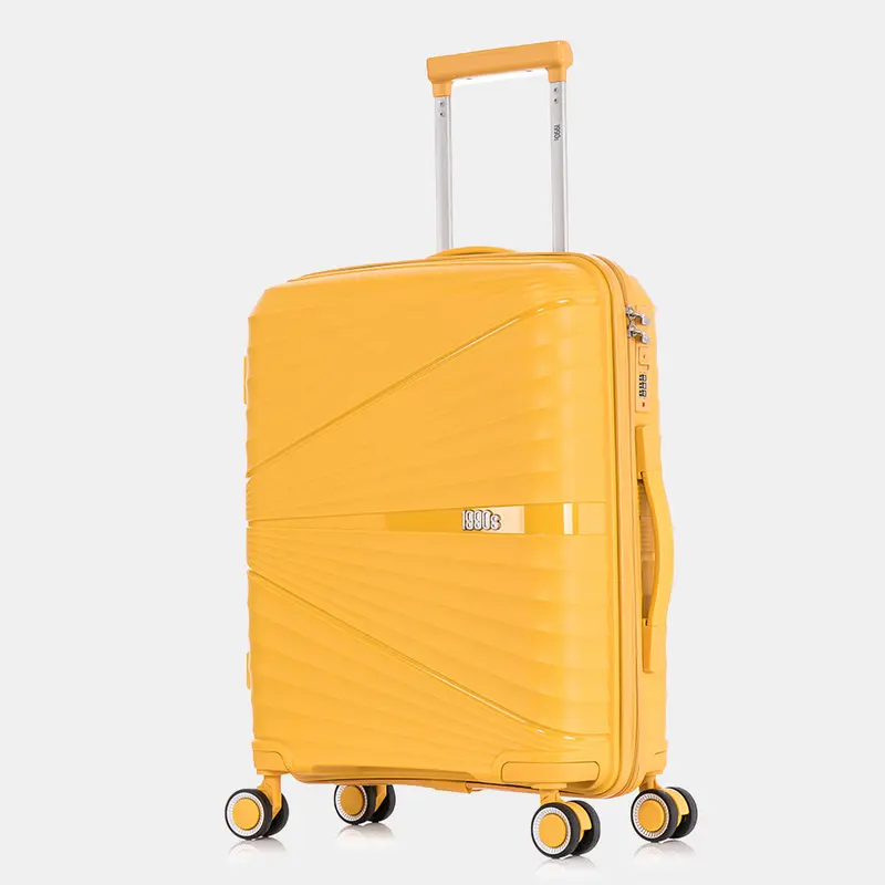 1990s Maleta Mediana extensible 65cm - Choco (Amarillo)