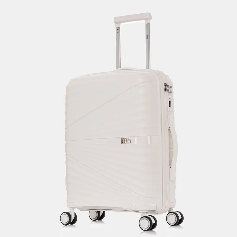 1990s Maleta Mediana extensible 65cm - Choco (Blanco)