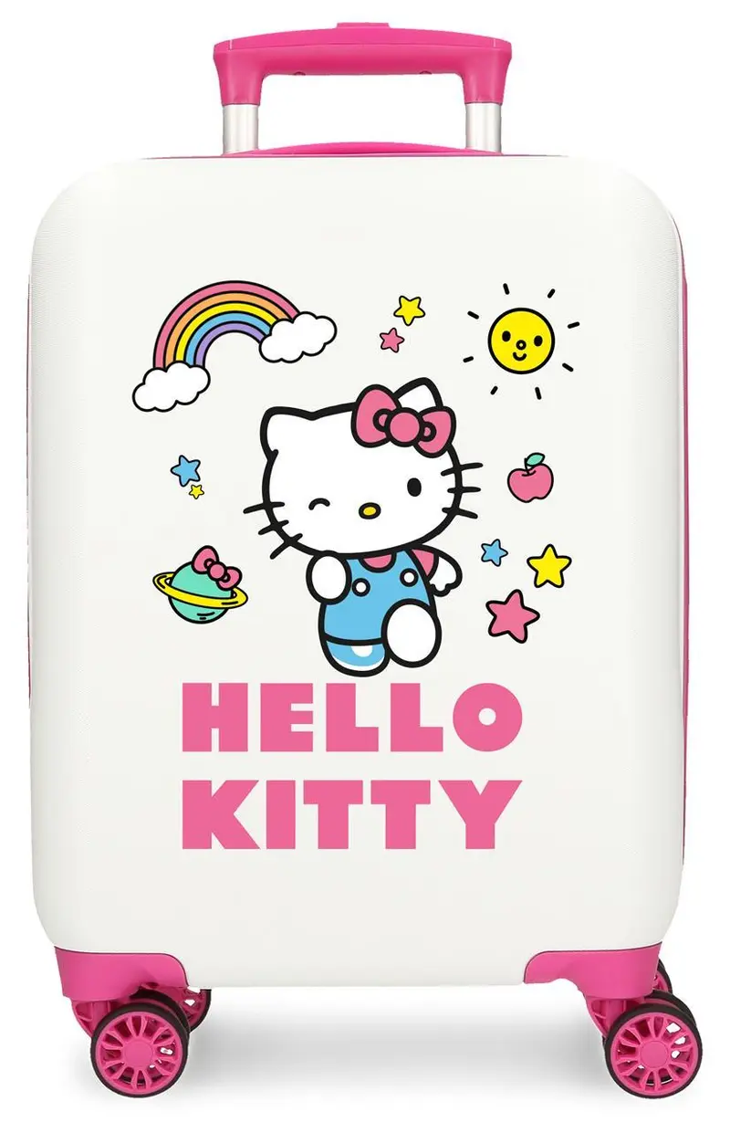 2151323 TROLLEY ABS 50CM.4R.HELLO KITTY YOU ARE CUTE