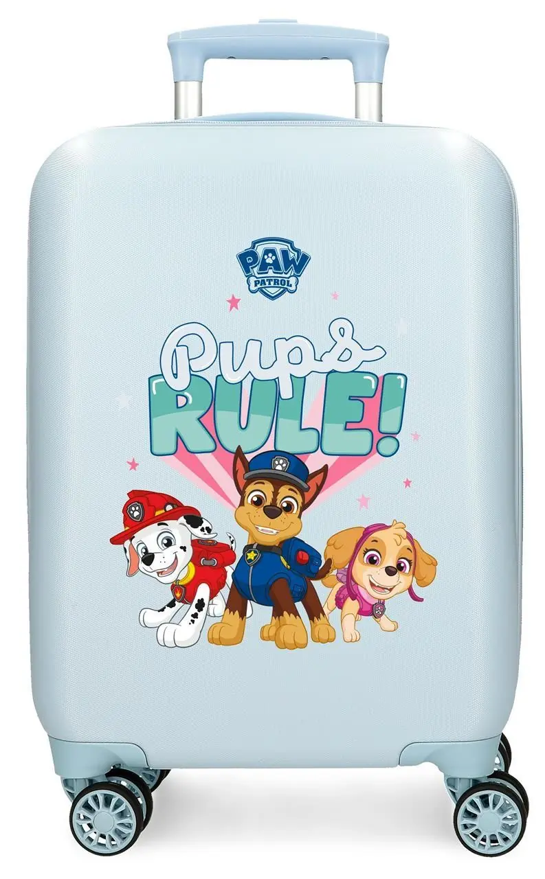 2191327 TROLLEY ABS 50CM.4R.PAW PATROL PUPS RULES