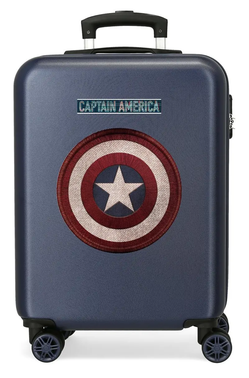 2221721 TROLLEY ABS 55CM. 4R. CAPITAN AMERICA
