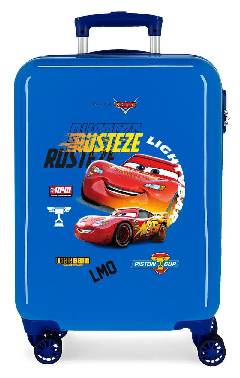 2391722 TROLLEY ABS 55CM. 4R. CARS RUSTEZE LIGHTYEAR AZUL
