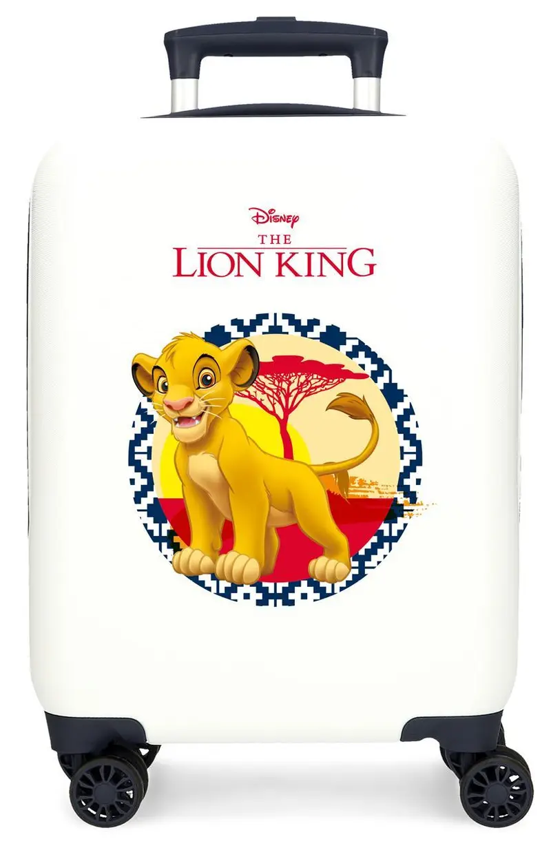 2441362 TROLLEY ABS 50 CM.4R THE LION KING BLANCO