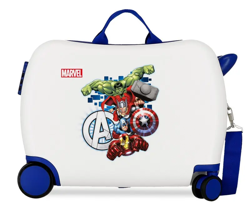 2479865 MALETA INF.ABS 4R. (2.MULTI) AVENGERS ATTACK BLANCO