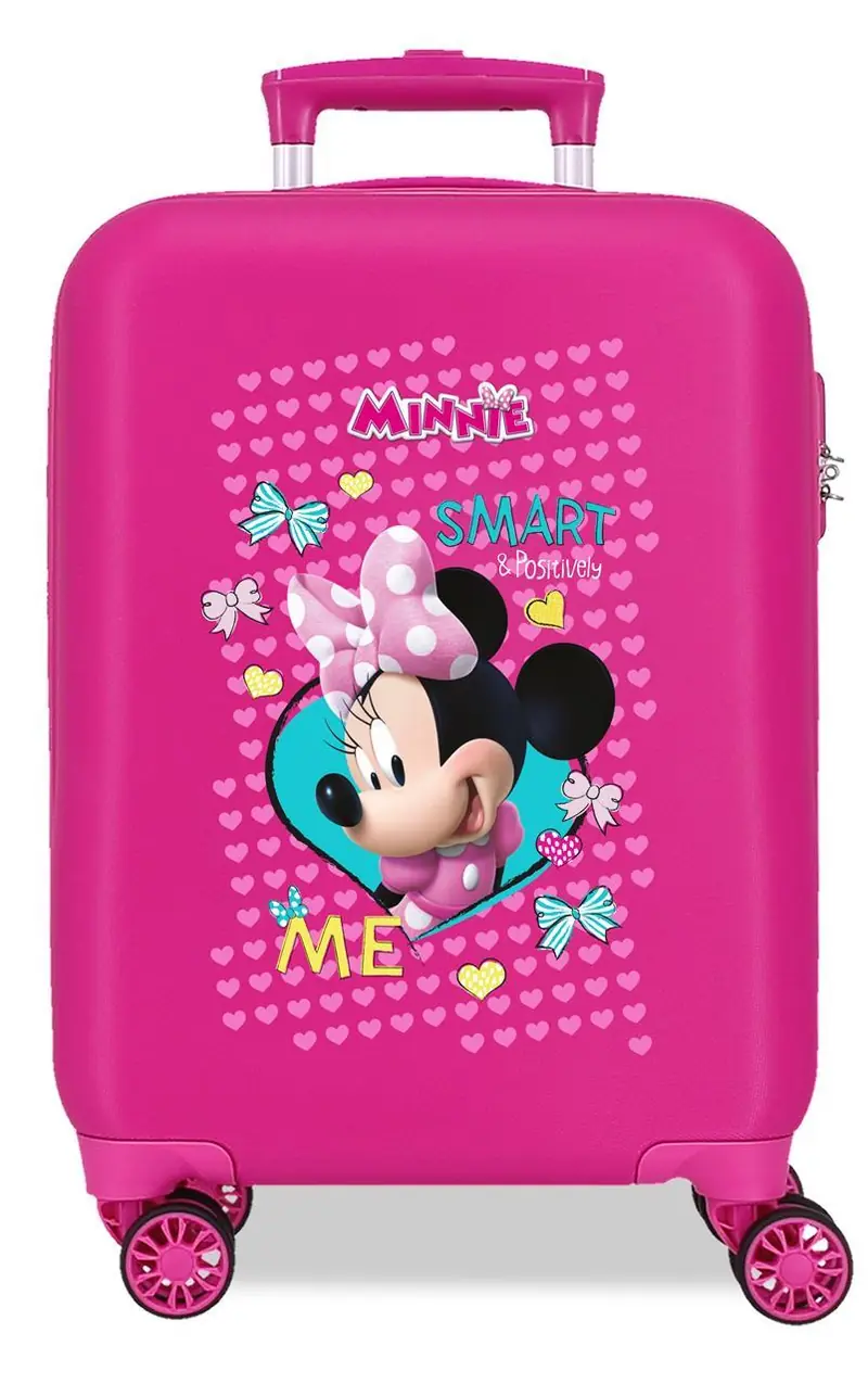 25613E1 TROLLEY ABS 50CM.4R.ENJOY MINNIE