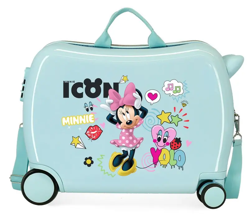 2569863 MALETA INF.ABS 4R.(2 MULTI.) 50CM. MINNIE ICON