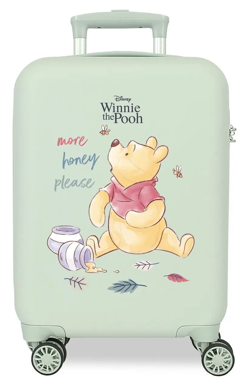 2631323 TROLLEY ABS 50CM. 4R. WINNIE THE POOH MENTA