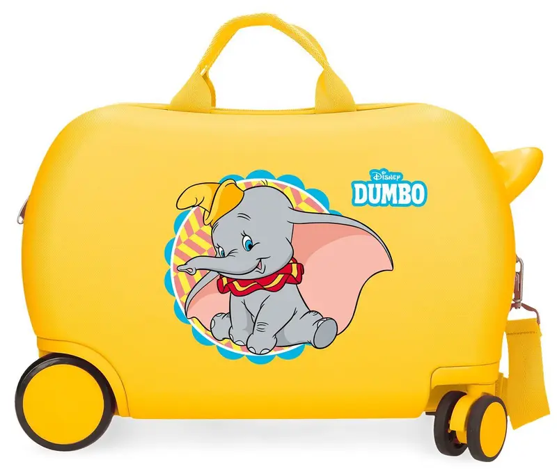 2661026 MALETA INF.ABS 4R.(2 MULTI.) 45CM. DUMBO OCRE