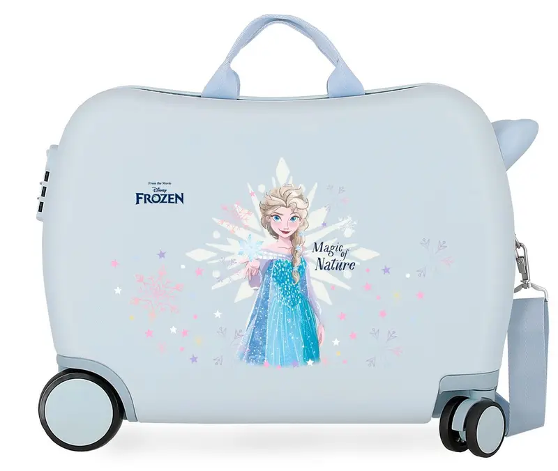 2949821 MALETA INF.ABS 4R.(2 MULTI.) 50CM. FROZEN MAGIC ICE