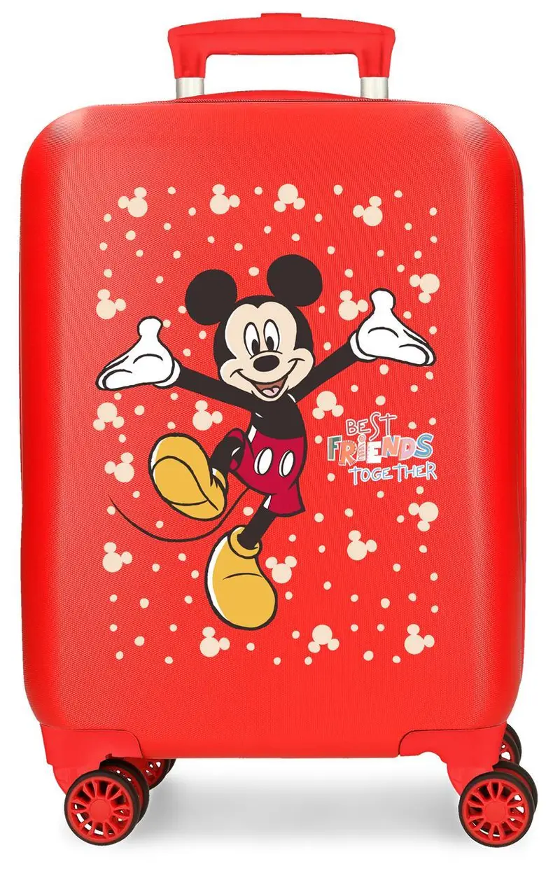 2971321 TROLLEY ABS 50 CM.4R. MICKEY BEST FRIENDS TOGETHER