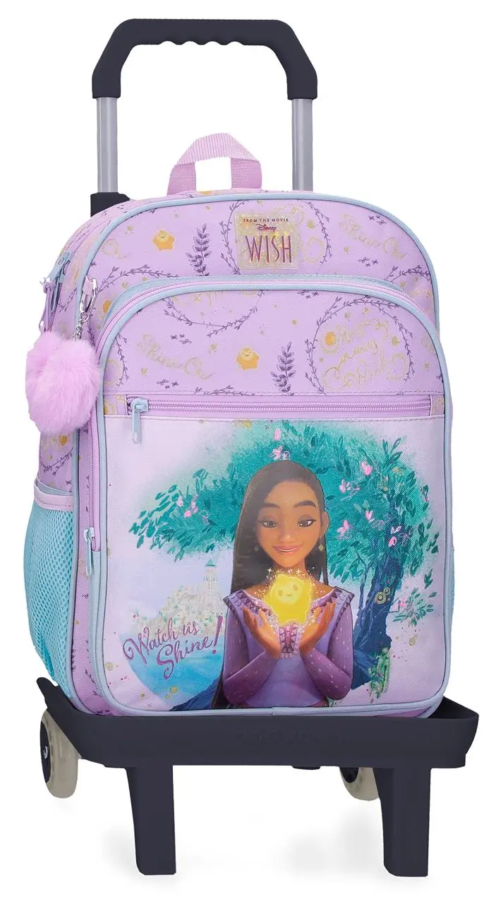 29824T1 MOCHILA ADAP. 38CM. C/CARRO. WISH WATCH US SHINE
