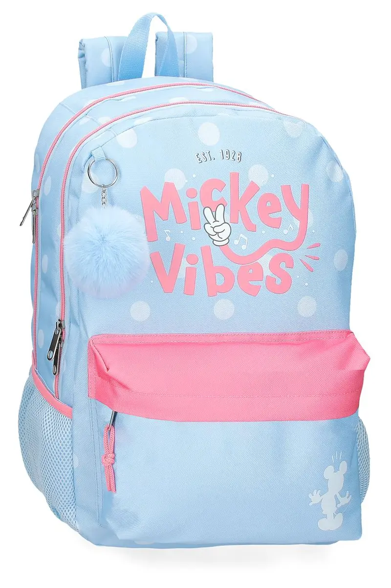3132541 MOCHILA 44CM 2C. MICKEY VIBES