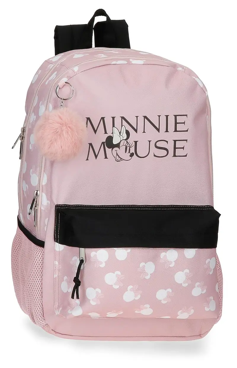 3142541 MOCHILA 44CM 2C. MINNIE HEADS