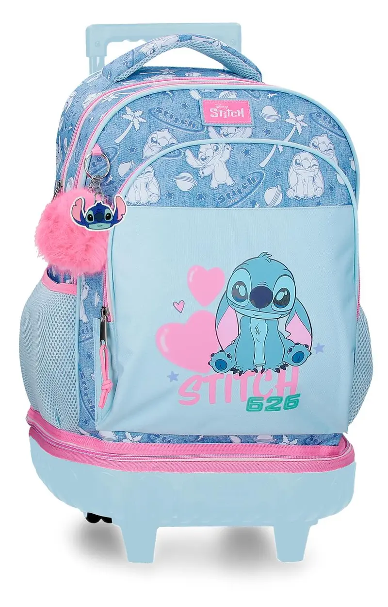 3292941 MOCHILA COMPACT DESM. 2R. STITCH HEARTS