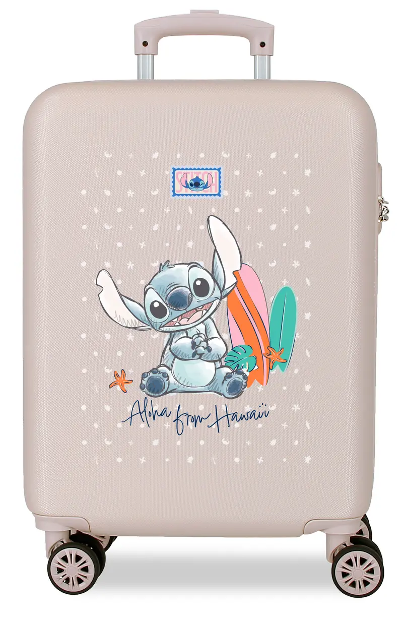 3311143 TROLLEY ABS 55CM. 4R. STITCH FROM HAWAII BEIGE