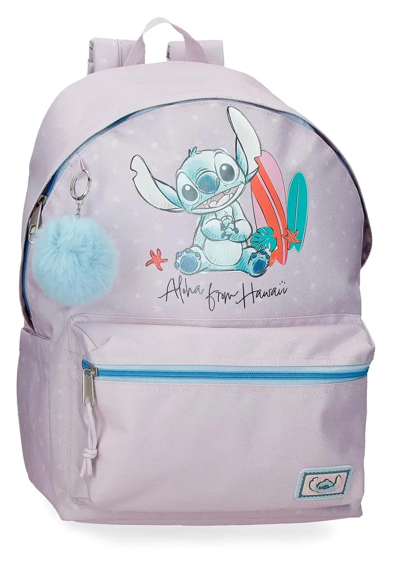 33125F1 MOCHILA ADAP. 44CM. STITCH FROM HAWAII