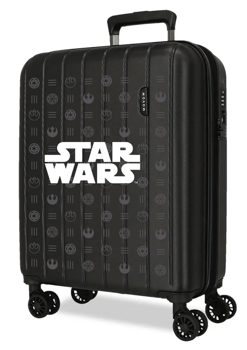 3498641 TROLLEY ABS 55CM.4R.C/EXP. STAR WARS BLACK