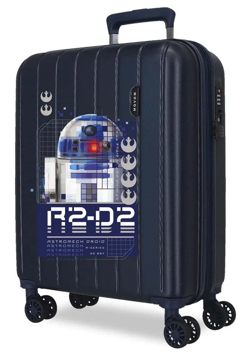 3498643 TROLLEY ABS 55CM.4R.C/EXP. R2D2 MARINO