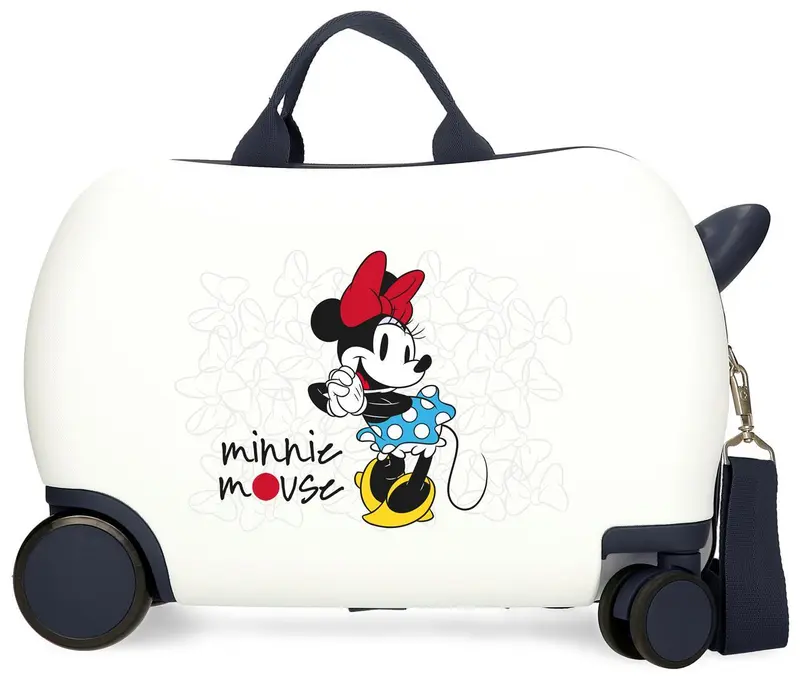 3671064 MALETA INF.ABS 4R.(2 MULTI.) 45CM. MINNIE MAGIC BLAN
