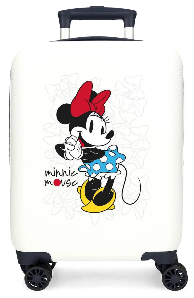 3671364 TROLLEY ABS 50 CM.4R MINNIE MAGIC BLANCO