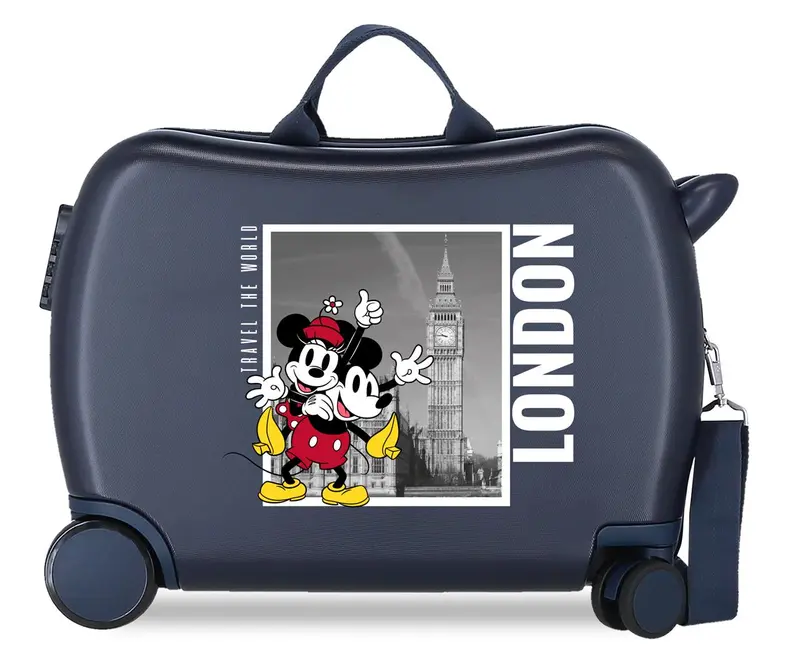 3679825 MALETA INF.ABS 4R.(2 MULTI.) 50CM. MICKEY Y MINNIE L