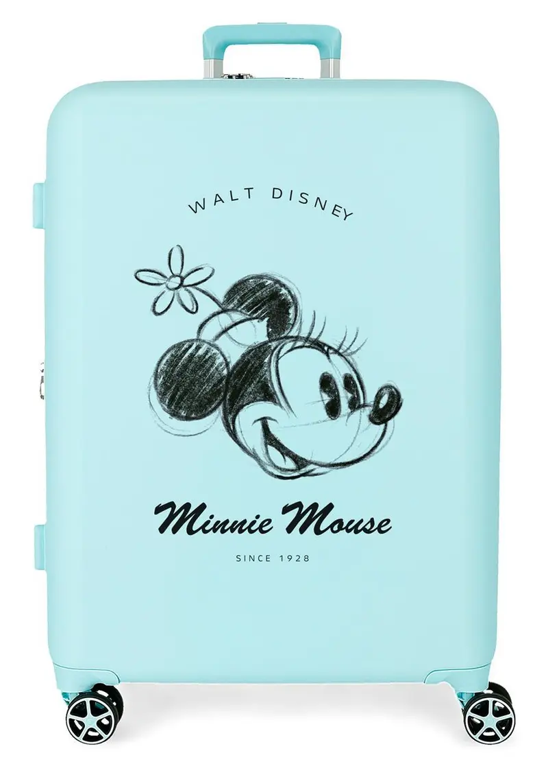 3739421 TROLLEY ABS 70CM.C/EXP. 4R.MINNIE YOU ARE MAGIC