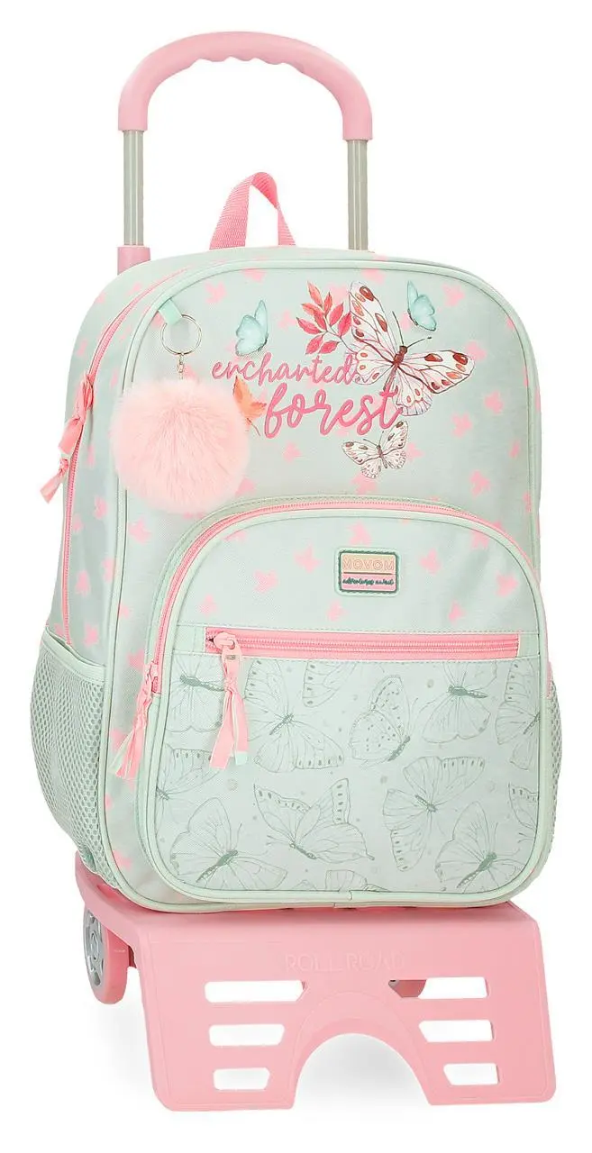 37423T1 MOCHILA ADAP. 38CM. C/CARRO. MOVOM ENCHANTED FOREST