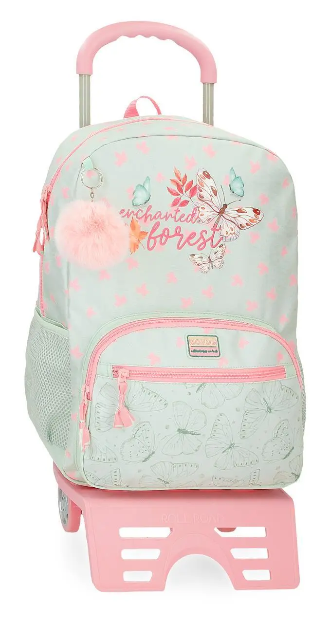 37424T1 MOCHILA ADAP. 42CM. C/CARRO. MOVOM ENCHANTED FOREST