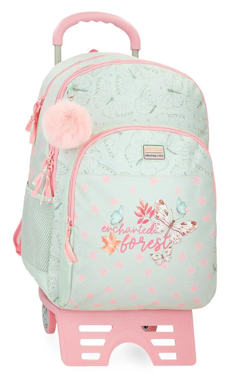 37426T1 MOCHILA ADAP. 44CM 2C. C/CARRO. MOVOM ENCHANTED FORE