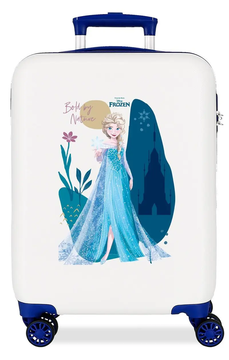4011124 TROLLEY ABS 55CM. 4R. FROZEN BOLD BY NATURE BLANCO