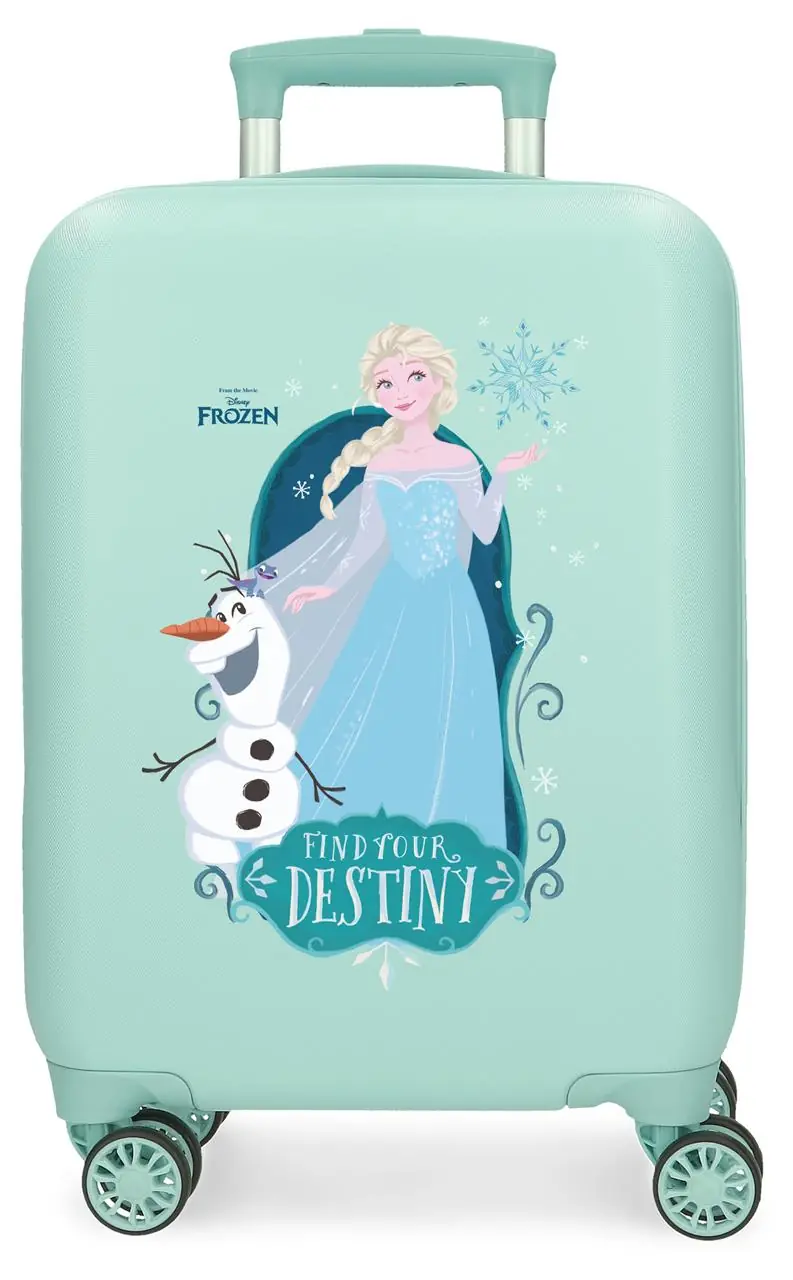 4011325 TROLLEY ABS 50CM. 4R. FROZEN FIND YOUR DESTINY TURQU