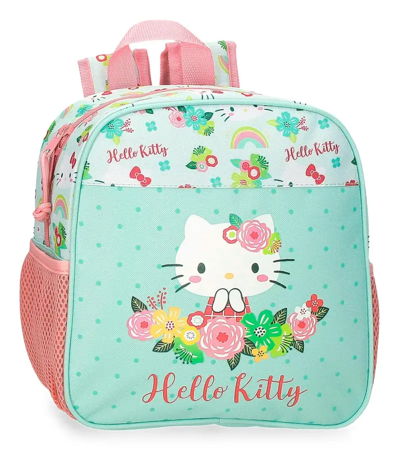 4122041 MOCHILA 25CM. FLORAL KITTY