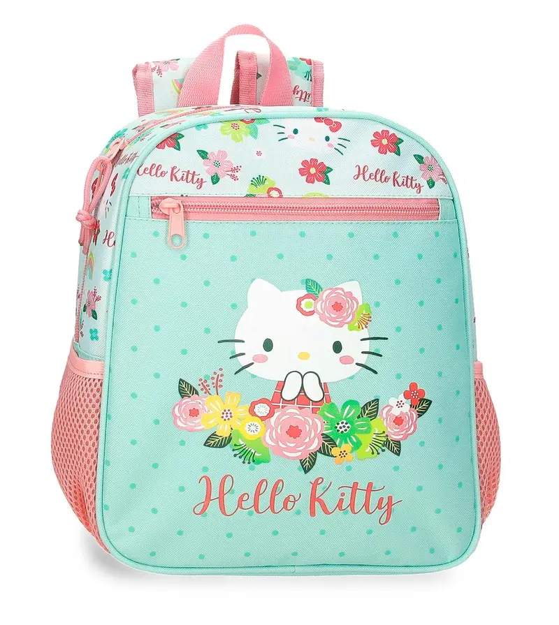 4122141 MOCHILA 28CM. FLORAL KITTY