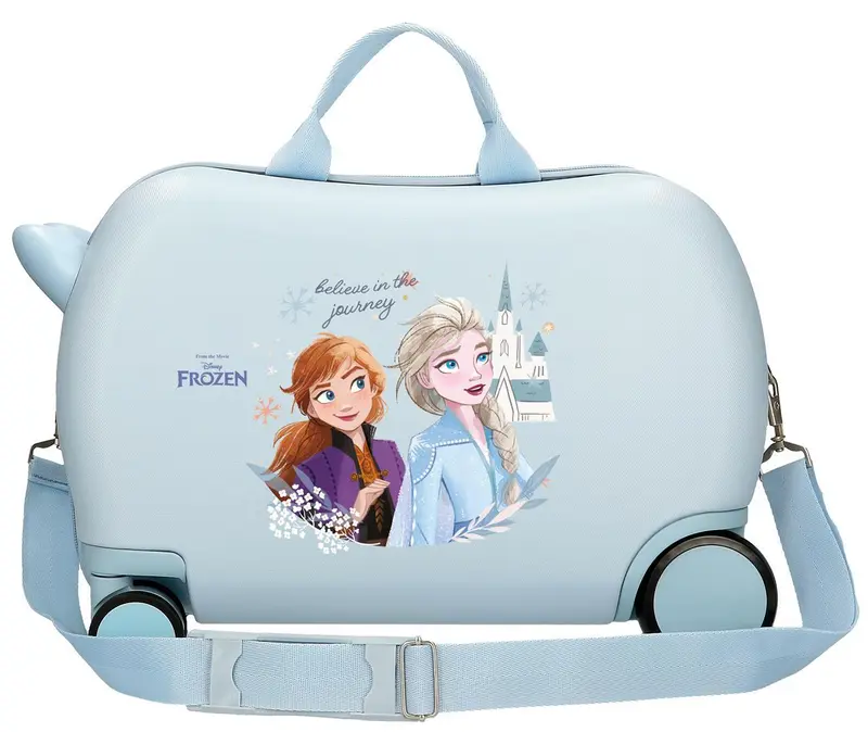 4211041 MALETA INF.ABS 4R.(2 MULTI.) 45CM. FROZEN BELIEVE IN