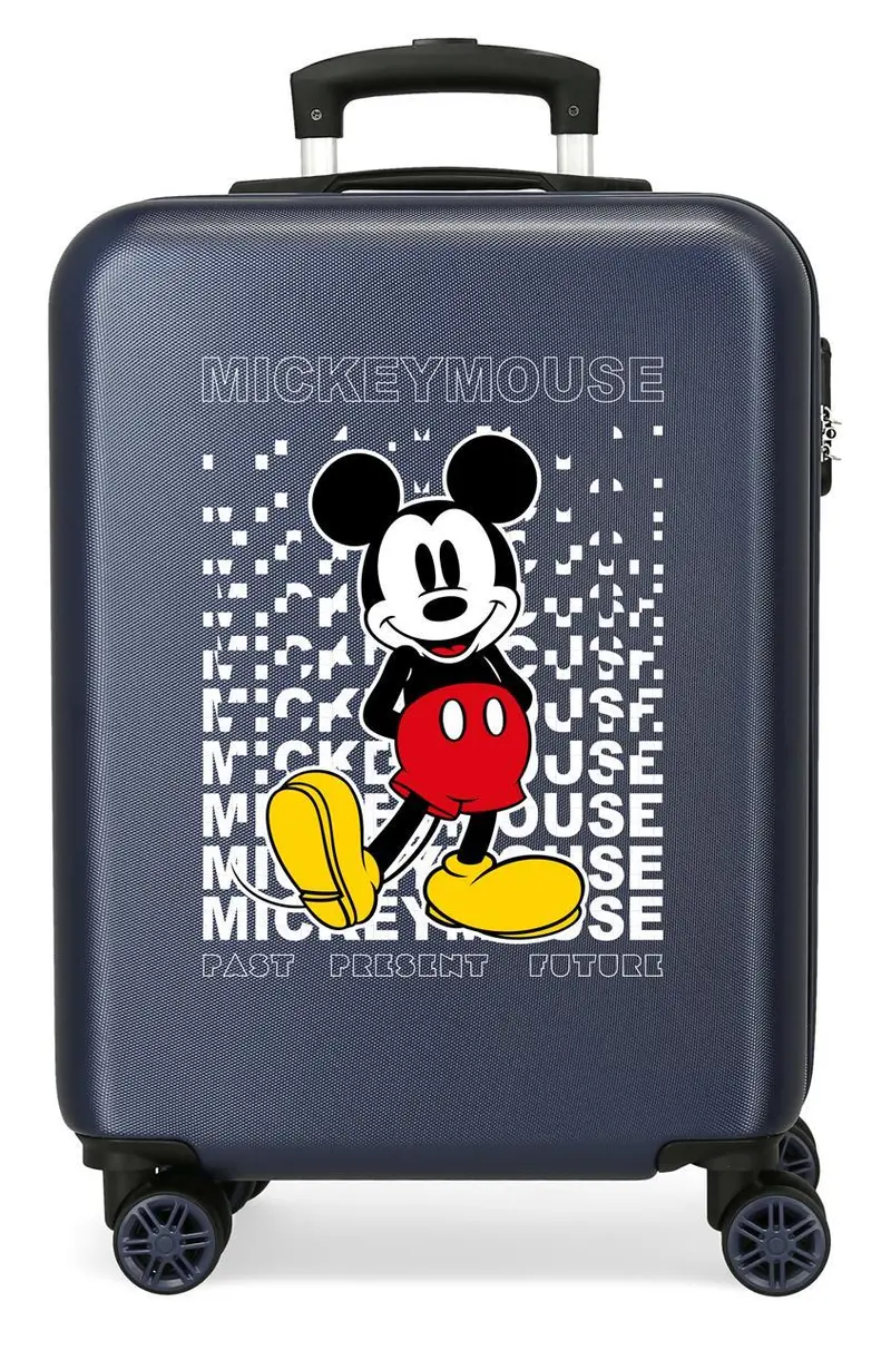4251733 TROLLEY ABS 55CM. 4R. MICKEY & MINNIE LUGGAGE MICKEY