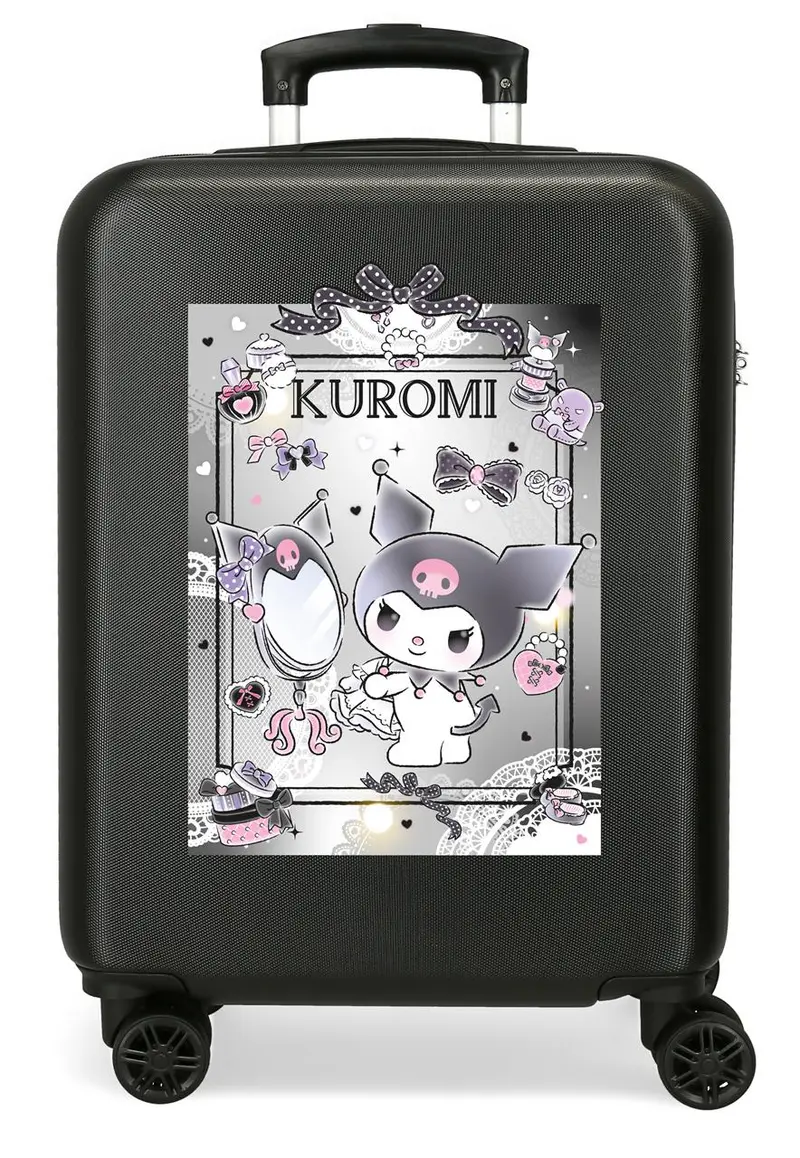 4281112 TROLLEY ABS 55CM.4R. KUROMI DREAM CLOSER NEGRO