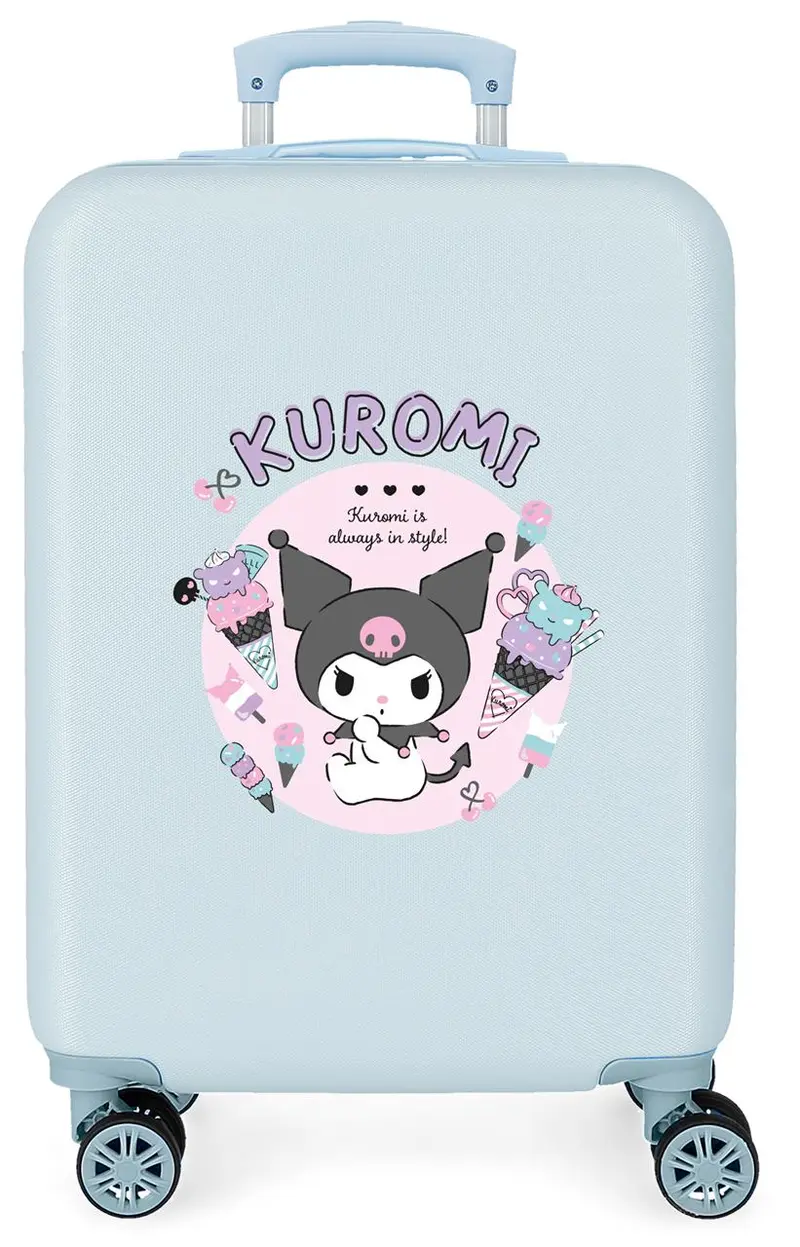 4281118 TROLLEY ABS 55CM.4R. KUROMI ALWAYS IN STYLE AZUL CLA