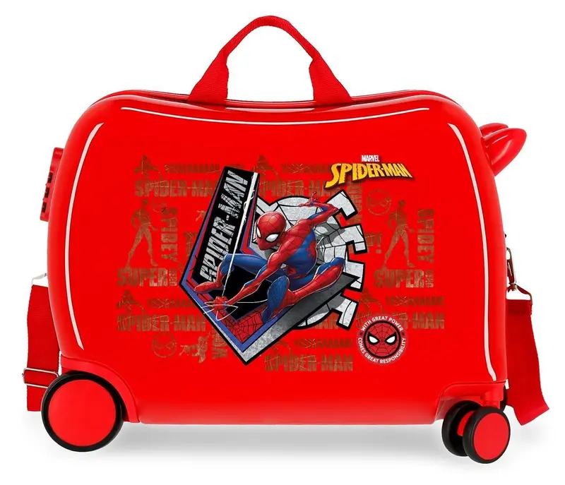 4459822 MALETA INF.ABS 4R. (2.MULTID) SPIDERMAN GREAT POWER