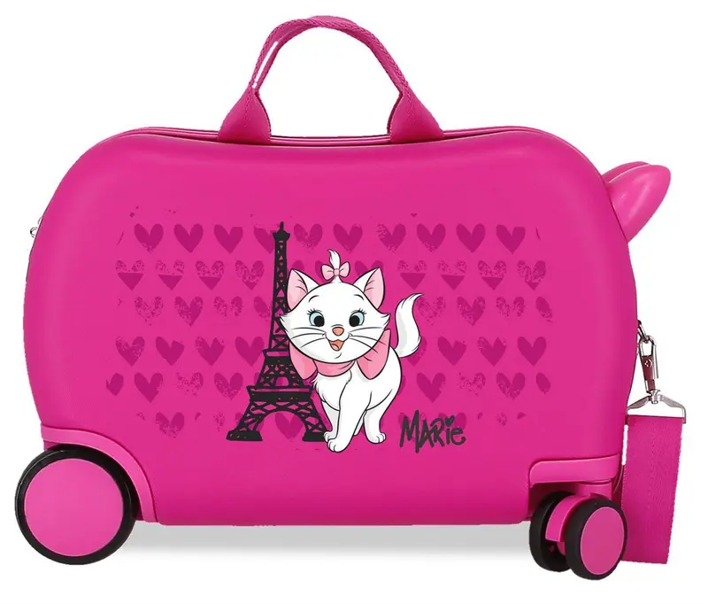 4461027 MALETA INF.ABS 4R.(2 MULTI.) 45CM. MARIE PARIS FUCSI