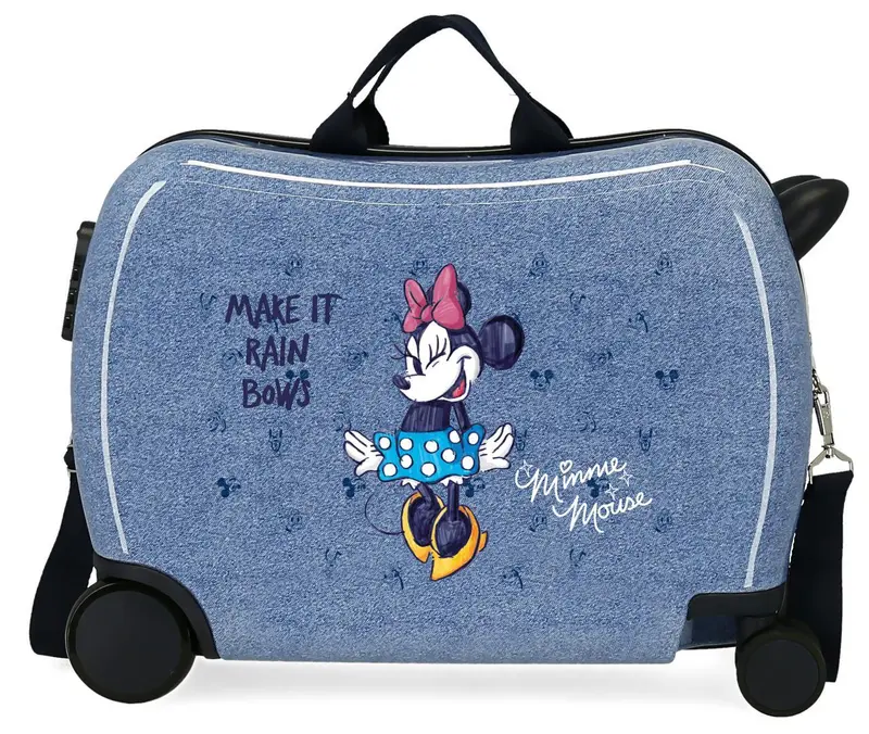 4539821 MALETA INF.ABS 4R.(2 MULTI.). MINNIE MAKE IT RAIN BO