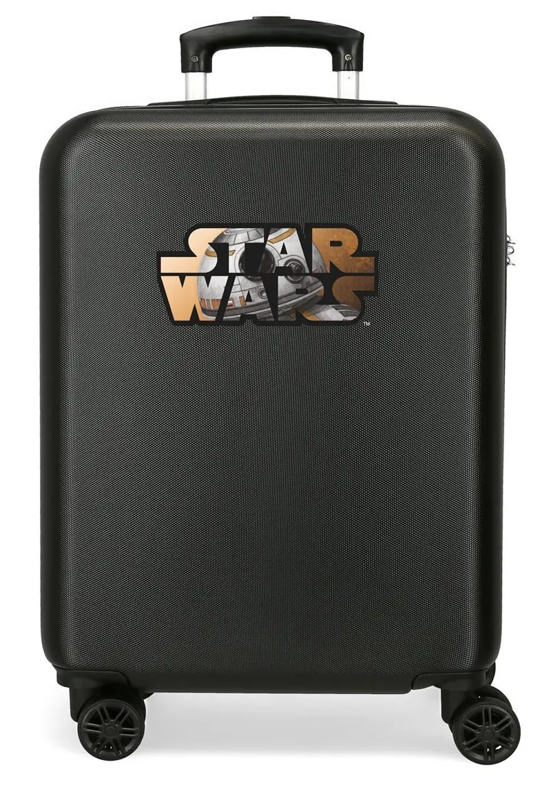 4561141 TROLLEY ABS 55CM. 4R. STAR WARS RETRO NEGRO