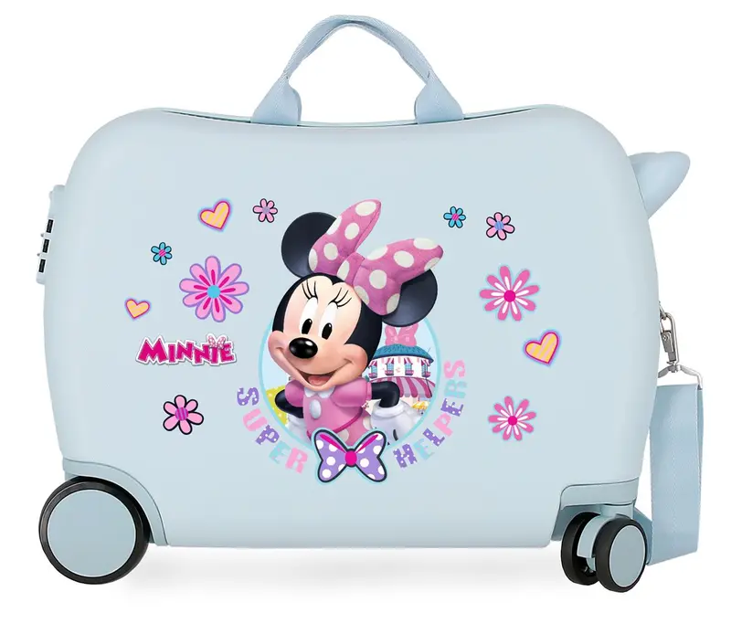 4579864 MALETA INF.ABS 4R.(2 MULTI.) 50CM. MINNIE SUPER HELP
