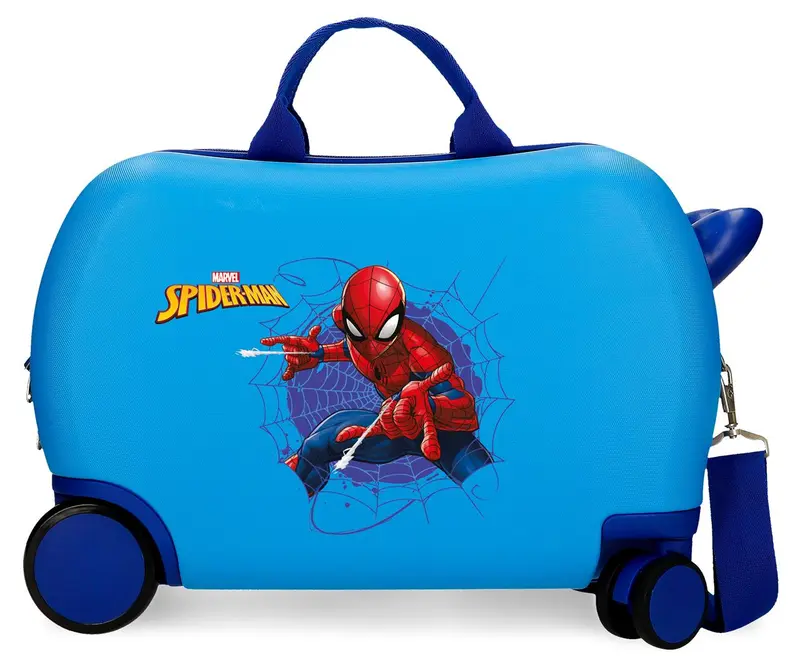 4651064 MALETA INF.ABS 4R.(2 MULTI.) 45CM. SPIDERMAN ACTION