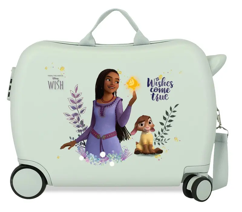 4669841 MALETA INF.ABS 4R.(2 MULTI.) 50CM. WISHES COME TRUE