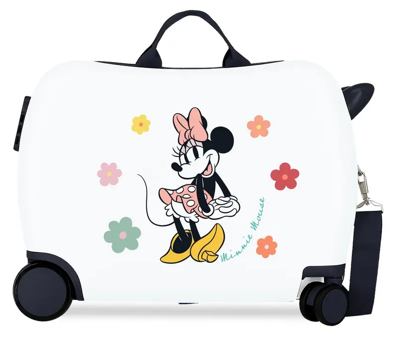4759843 MALETA INF.ABS 4R.(2 MULTI.) 50CM. MINNIE FLOWERS BL