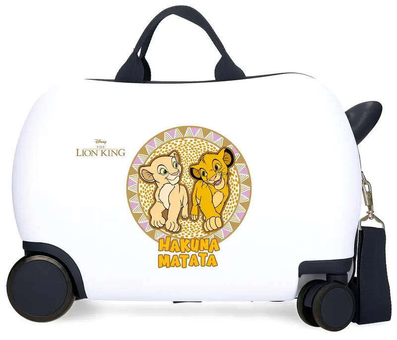 4761023 MALETA INF.ABS 4R.(2 MULTI.) 45CM. SIMBA AND NALA
