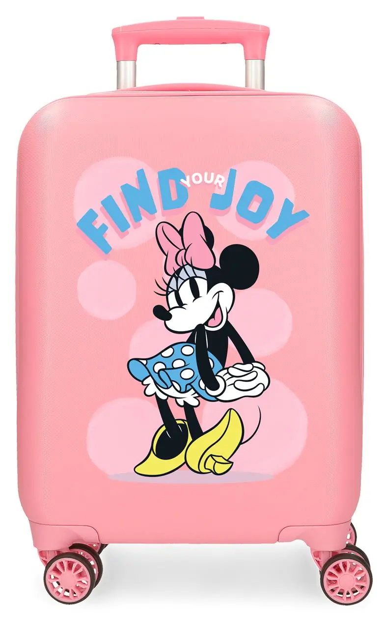 4771348 TROLLEY ABS 50CM. 4R. MINNIE FIND YOUR JOY ROSA
