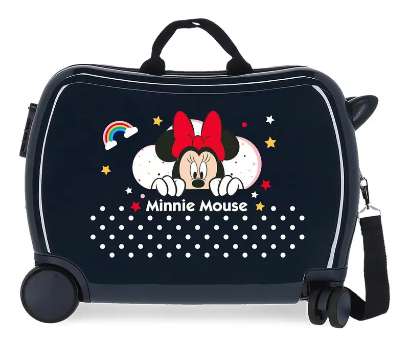4779864 MALETA INF.ABS 4R.(2 MULTI.) 50CM. MINNIE RAINBOW MA