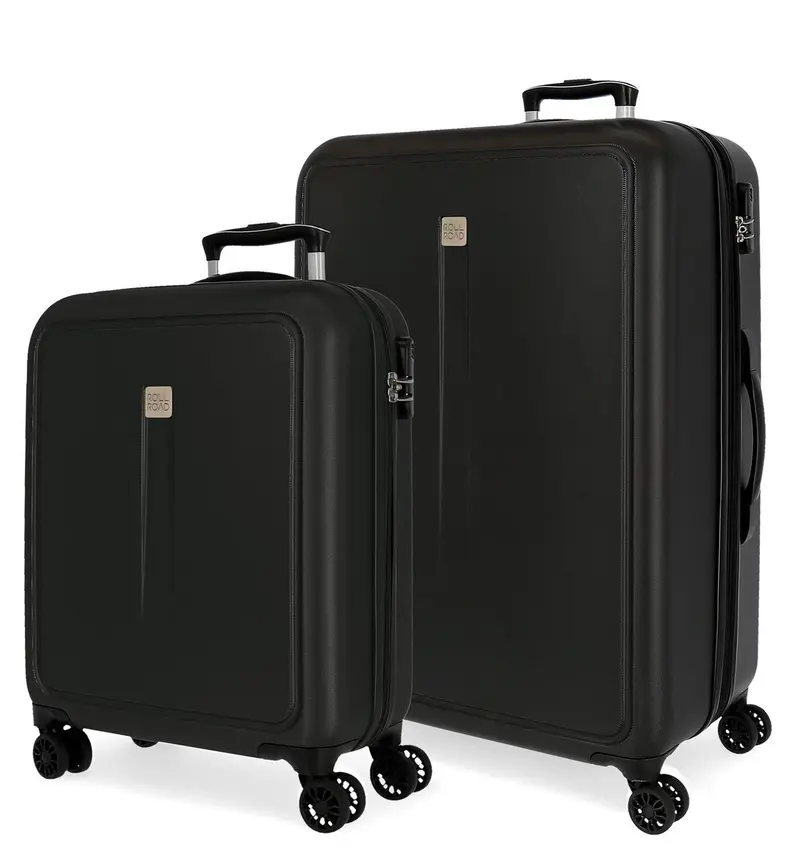 5069521 SET/2 TROLLEY ABS 55-68CM.4R.CAMBOYA NEGRO