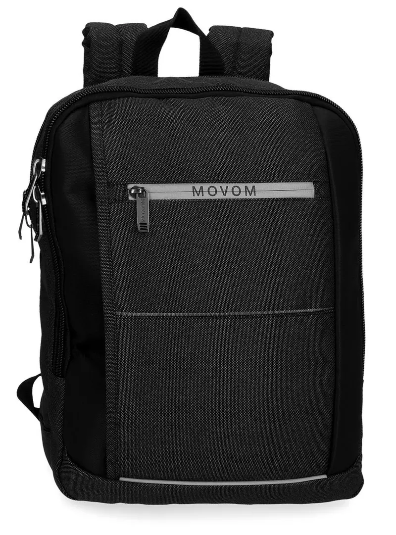 5172222 MOCHILA PORTAORD.36CM. MOVOM TRIMMED NEGRO